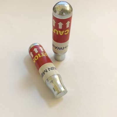 Customize mini Nitrogen gas cartridge N2 capsule