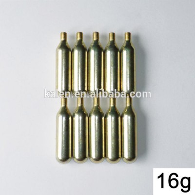 high pressure industry co2 cylinder 16g co2 gas cartridge