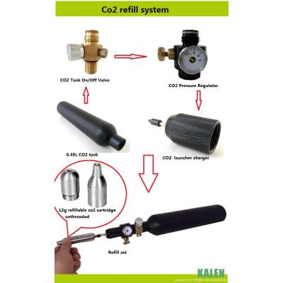 CO2 Refillable System for Airsoft gun