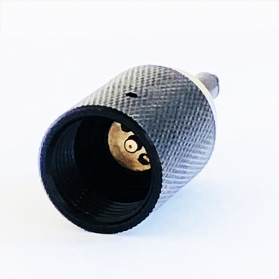 Airsoft co2 adapter for paintball gas refill